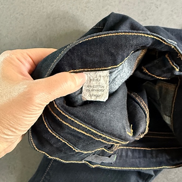 J Brand 912 Pencil Leg Skinny Jeans in Black Size 27 - Picture 5 of 11